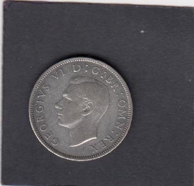 Beschrijving: 2 Shilling GEORGIUS VI 